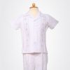 TRAJE 2 PZA GUAYABERA PESPUNTE C/BOLSA - Thumbnail Image 1