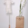 TRAJE GUAYABERA 2 PZA LINO SHORT - Thumbnail Image 3