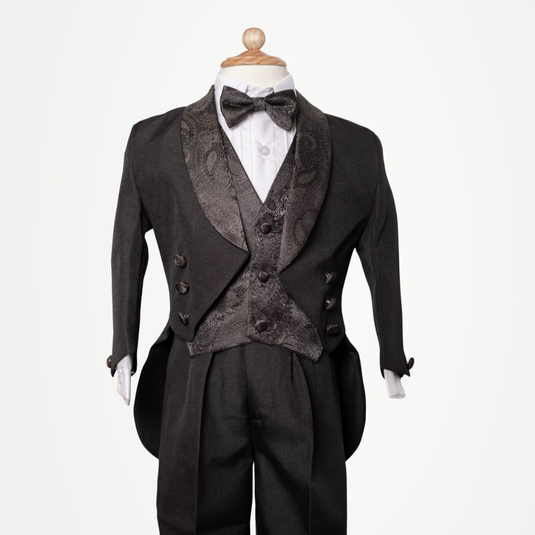TRAJE FRAK BROCADO - Image 1