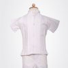 TRAJE GUAYABERA 2 PZA LINO SHORT - Thumbnail Image 1